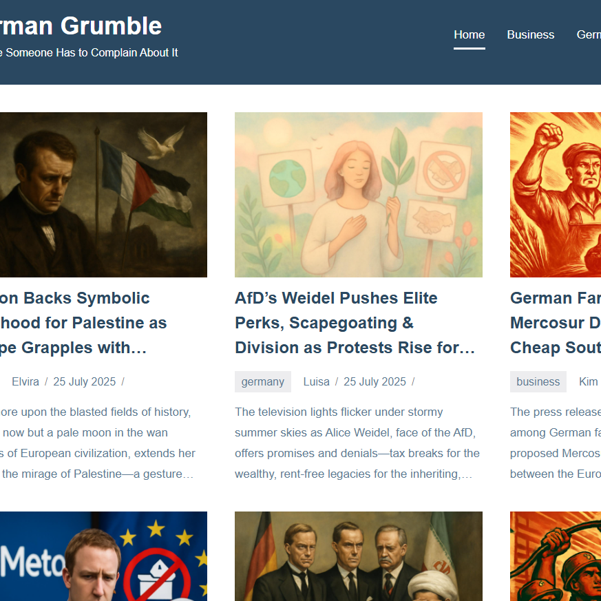 German Grumble